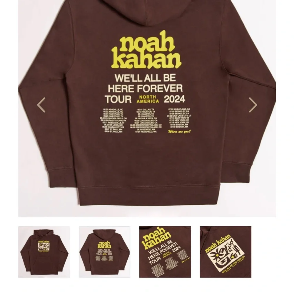 Noah Kahan 2024 Tour Hoodie - Picture 2 of 6